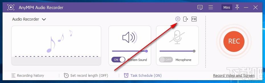 AnyMP4 Audio Recorder下载,音频录制软件