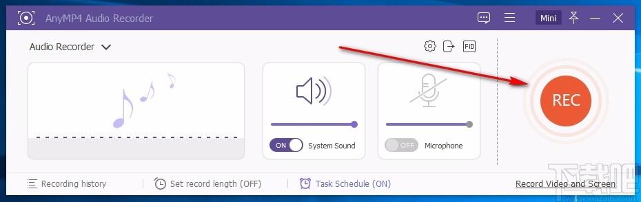 AnyMP4 Audio Recorder下载,音频录制软件