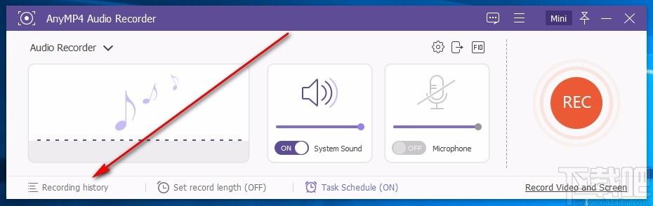 AnyMP4 Audio Recorder下载,音频录制软件