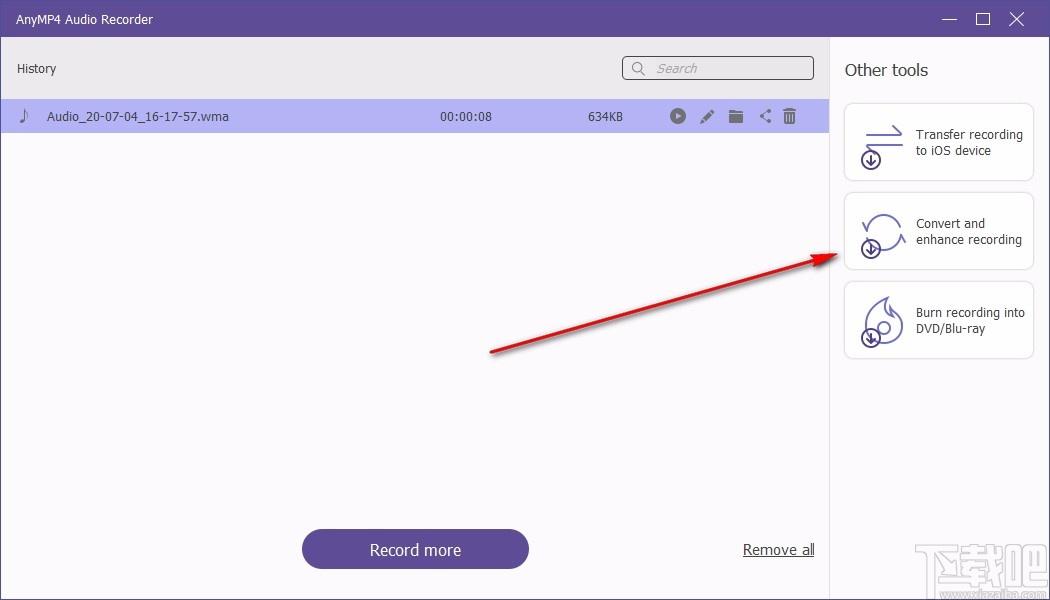 AnyMP4 Audio Recorder下载,音频录制软件