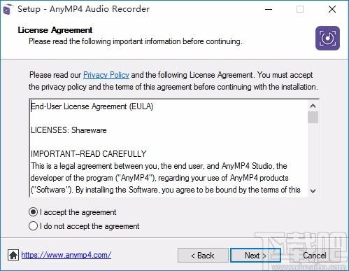 AnyMP4 Audio Recorder下载,音频录制软件